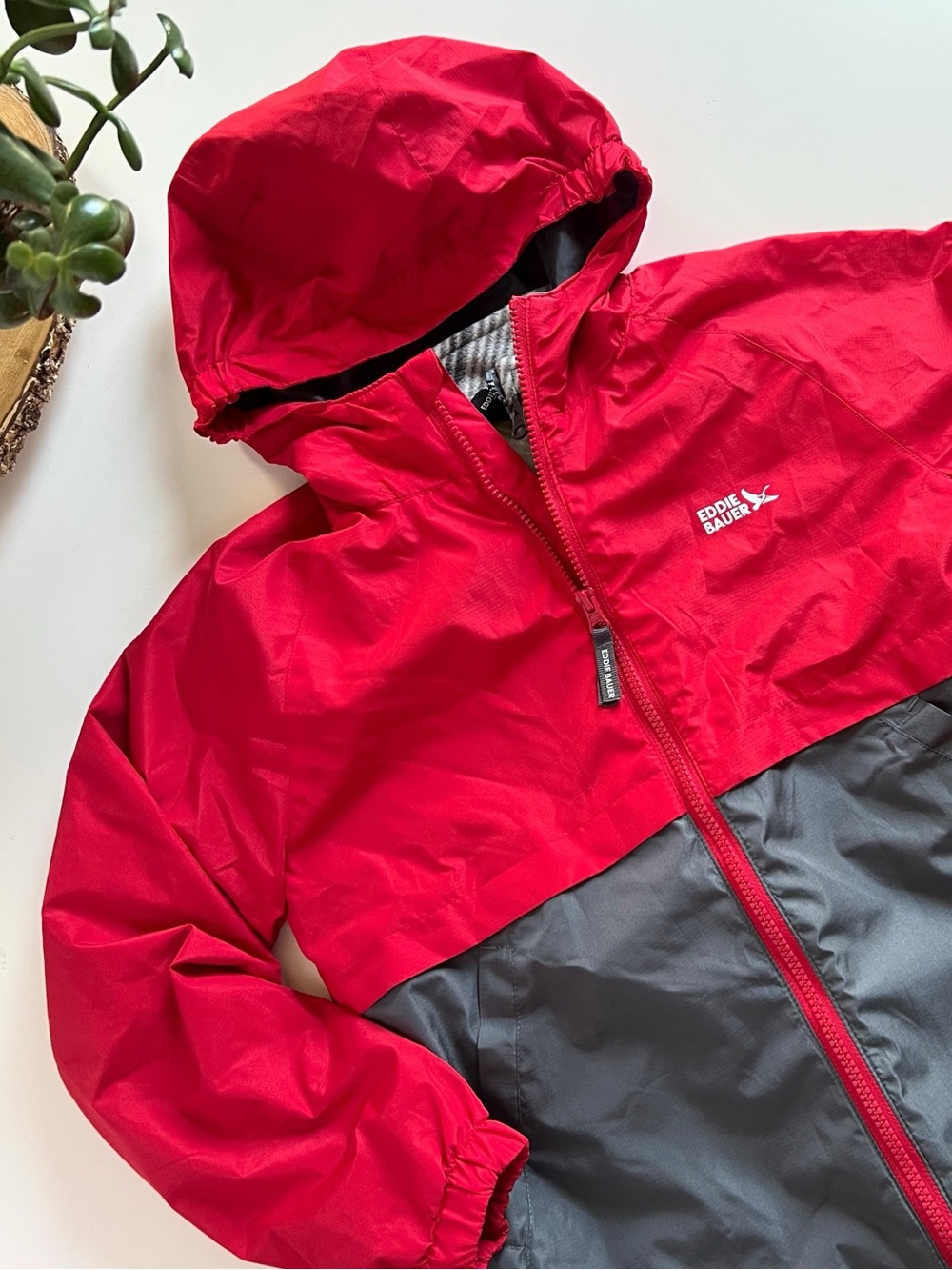 Eddie Bauer Kids Red Lone Peak 3-IN-1 Jacket | 10-12